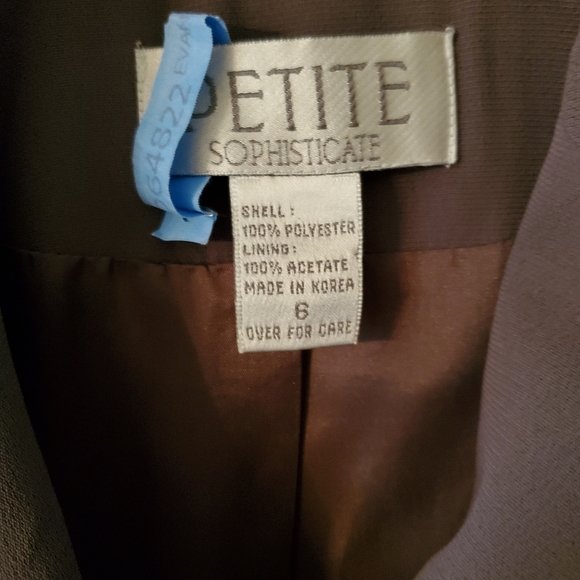 Suit jacket dark taupe - Picture 2 of 10